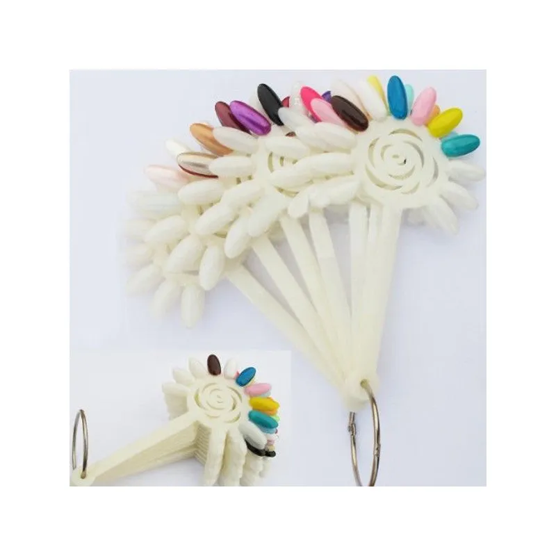 120- Acrylic Polish Fan-Shaped Board Display
