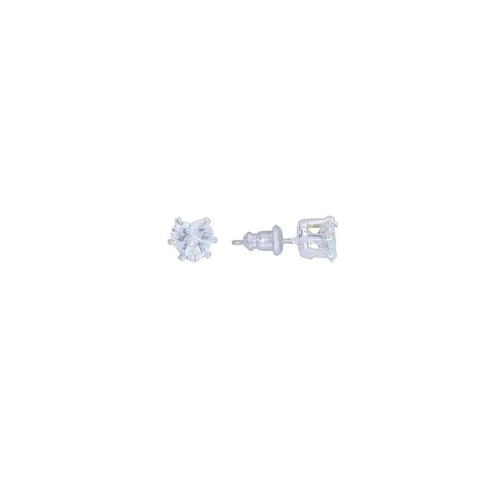 2028 Jewelry Austrian Crystal Heart Shape Stud Earrings