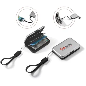 2600mAh Power Bank with Card Holder