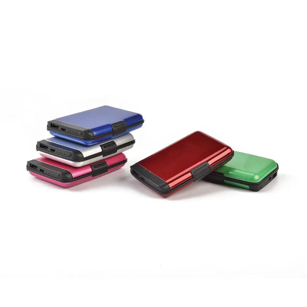 2600mAh Power Bank with Card Holder