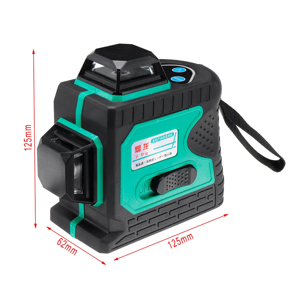 3D Green Auto Laser Level 12 Lines 360 Horizontal & Vertical Cross Build Tool Measuring Tools