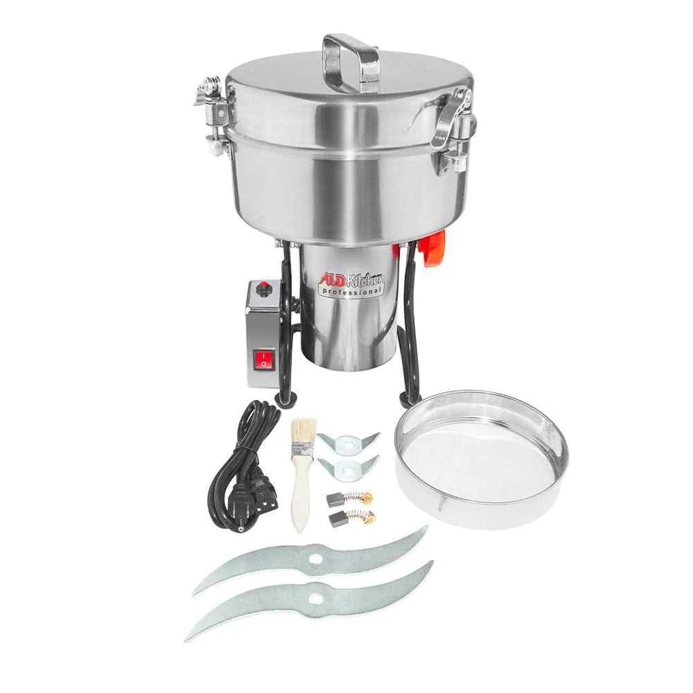 A-S3000 Professional Grain Mill Grinder | High-Speed Grinder Machine | Swing Type Electric Grinder | 3000 gr