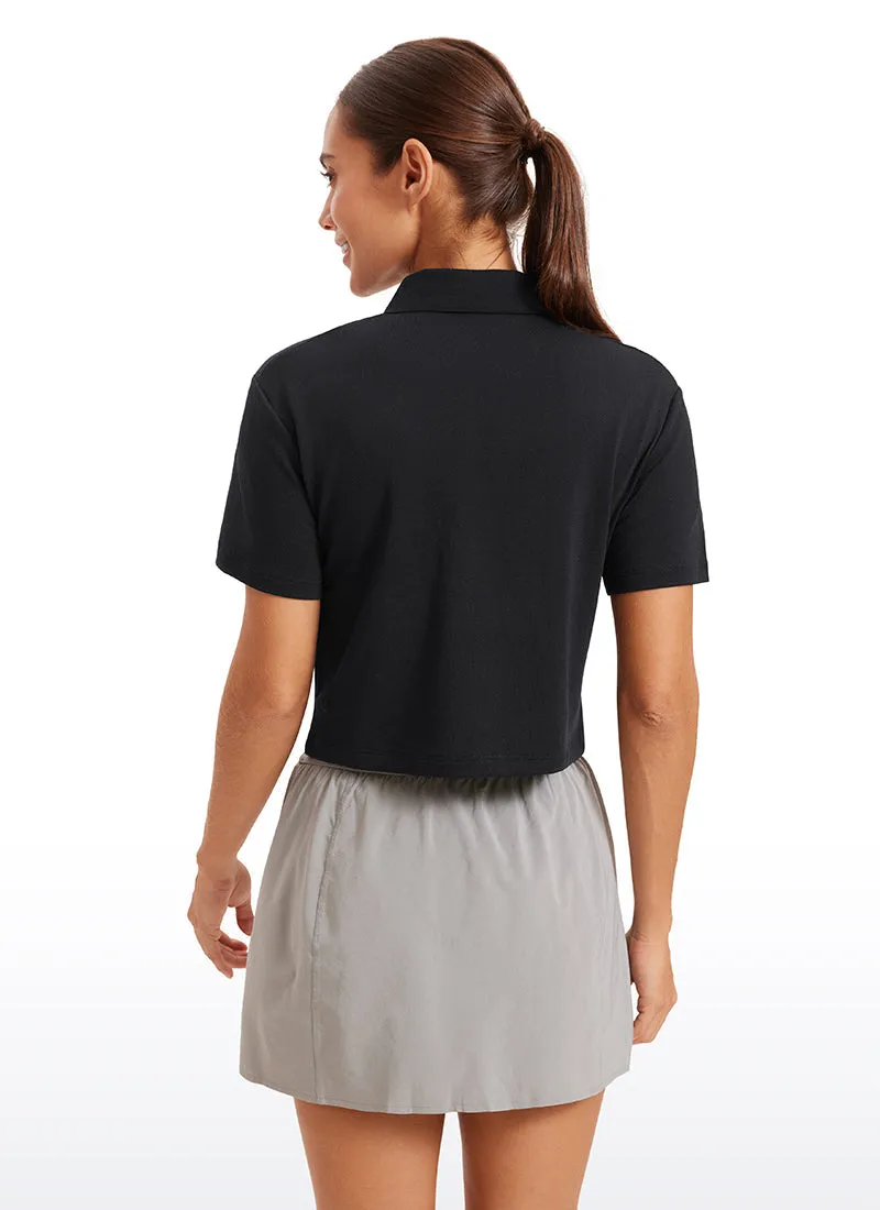 Ace Quick-Dry Cropped Polo