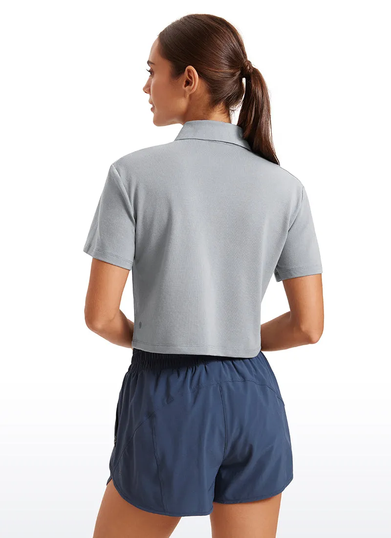 Ace Quick-Dry Cropped Polo
