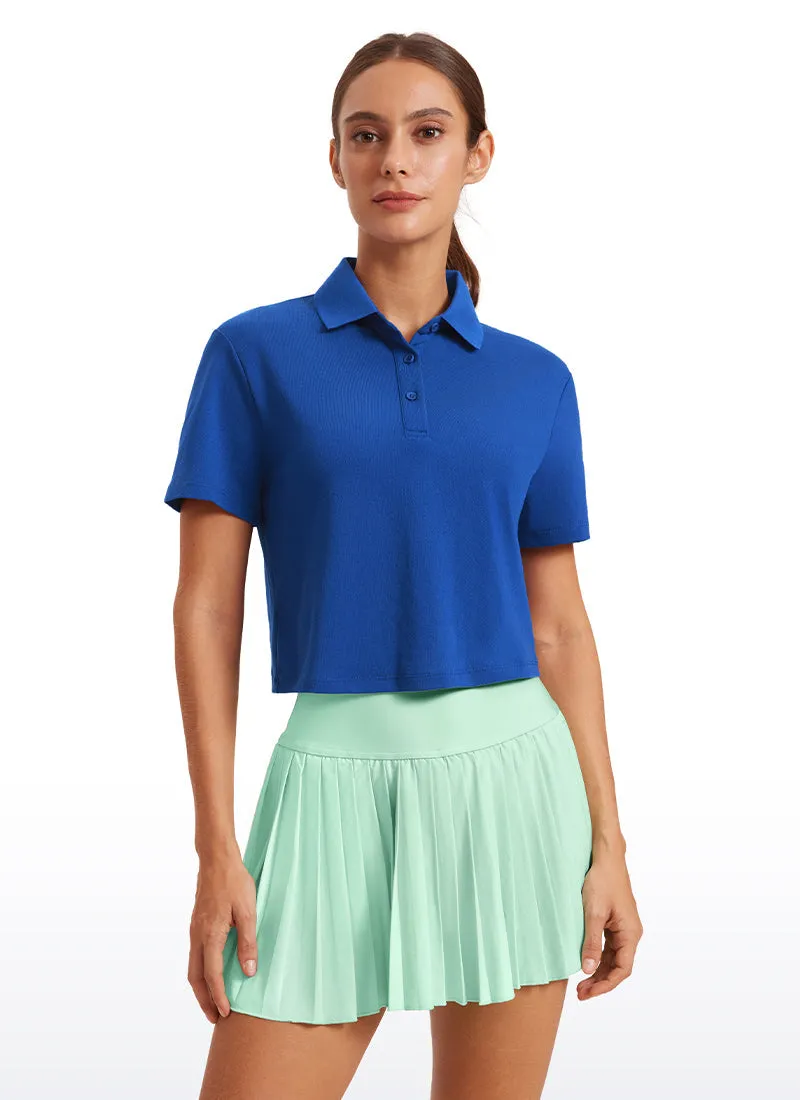 Ace Quick-Dry Cropped Polo