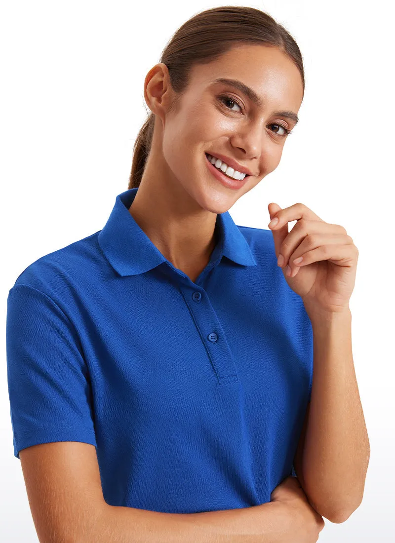 Ace Quick-Dry Cropped Polo