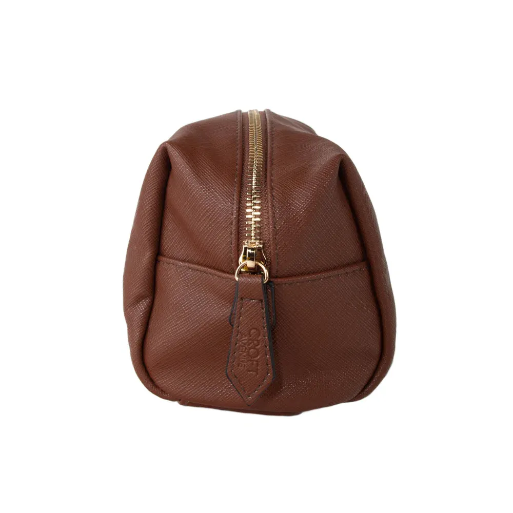 Alexa Leather Toiletry Bag