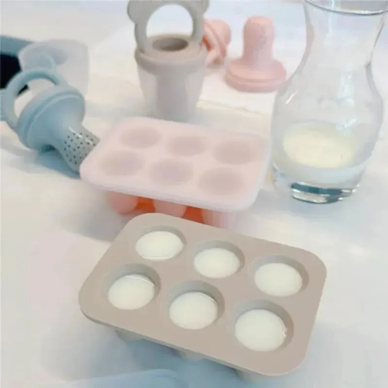 Ali Oli - Breastmilk Freezer Trays BPA-Free Food-Grade Silicone, 2 Pack, Light Pink