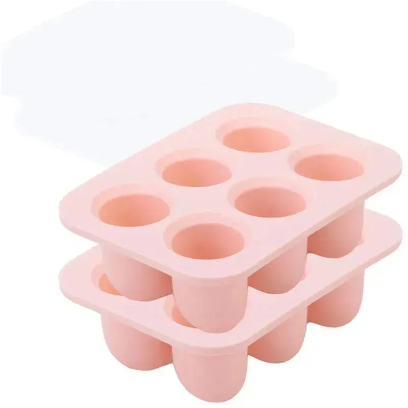 Ali Oli - Breastmilk Freezer Trays BPA-Free Food-Grade Silicone, 2 Pack, Light Pink