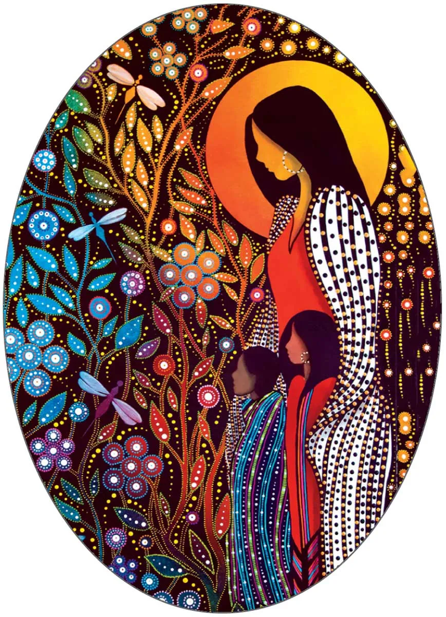 All Children Matter sticker by Cree artist Betty Albert