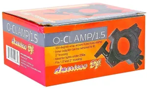 American DJ O-Clamp/1.5 360 Degree Around Truss Clamp for Up to 1 Truss 5 inches American DJ O-CLAMP/1 . 5