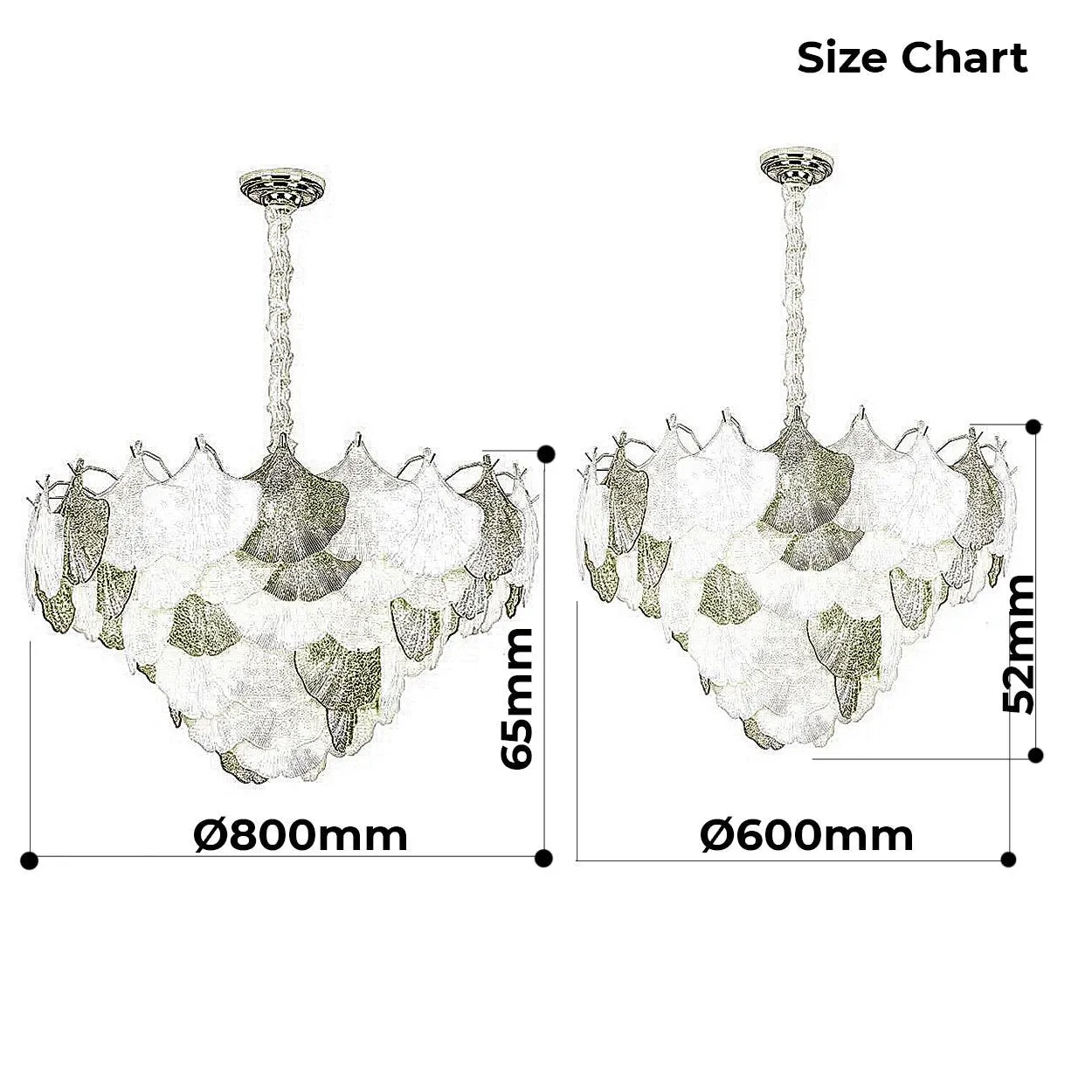 ANKUR GILDEDGLOW FRENCH FLOWER CRYSTAL ART GLASS ROUND CHANDELIER