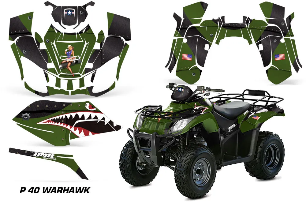 Arctic Cat Utility 250 ATV Quad Graphic Kit 2006-2009