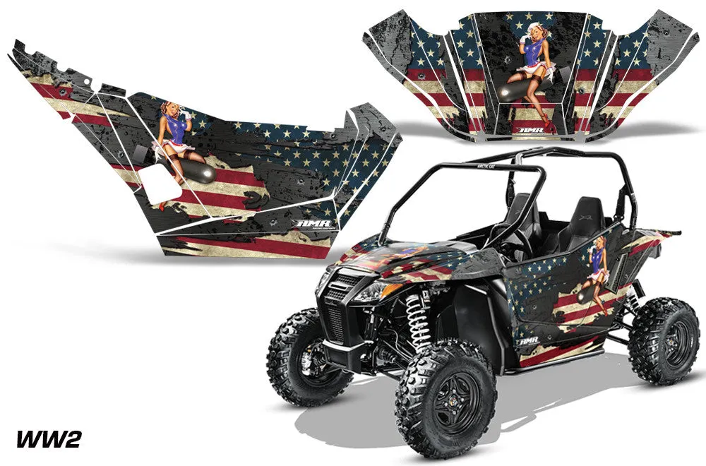 Arctic Cat Wildcat 700 Sport / Trail Limited Graphics w/ Full Doors (2012-2020)