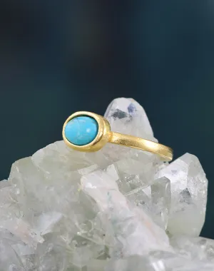 Azure Ring, Size 8, (1pc)