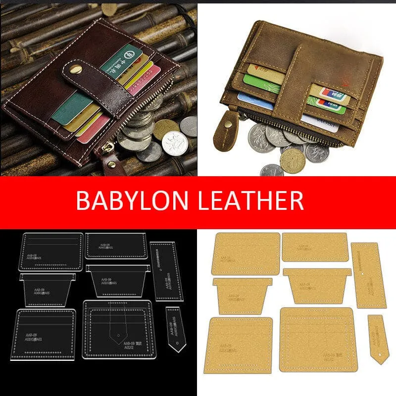 BABYLON™ Card Holder & Coin Purse Making Pattern AAB-09