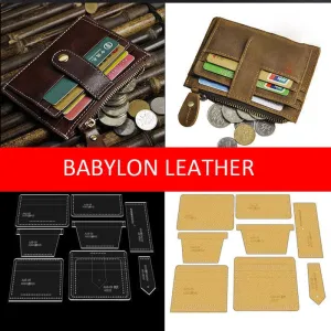 BABYLON™ Card Holder & Coin Purse Making Pattern AAB-09