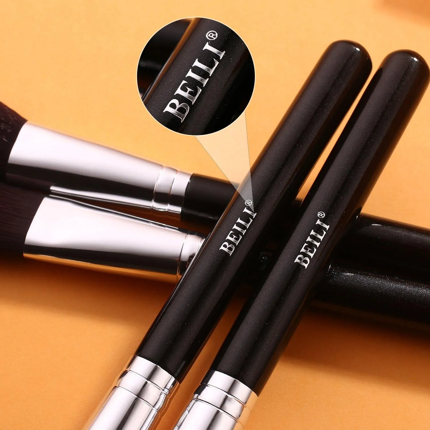 BEILI 20Pcs Individual Makeup Brush Set B20