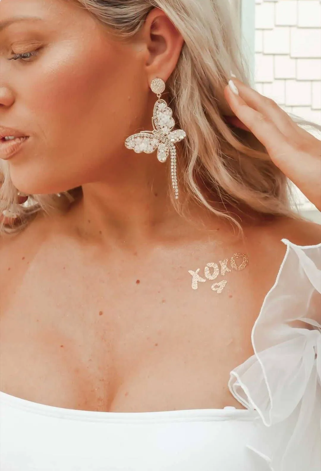 Butterfly Lightweight Drops: White
