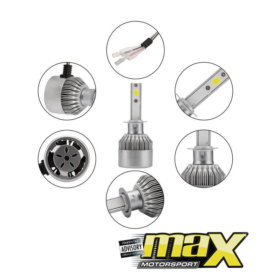 C6 LED Headlight Bulb Kit - H1