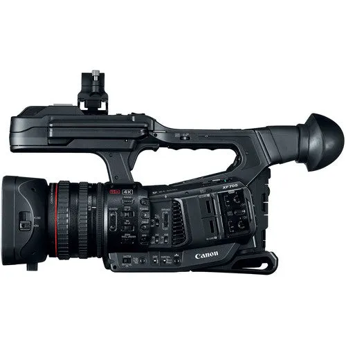 Canon XF705 4K 1&quot; Sensor XF-HEVC H.265 Pro Camcorder w/ Starters Kit