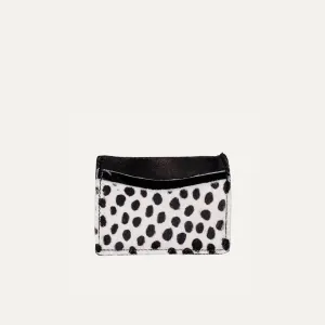 Card Holder | Black   White Cheetah