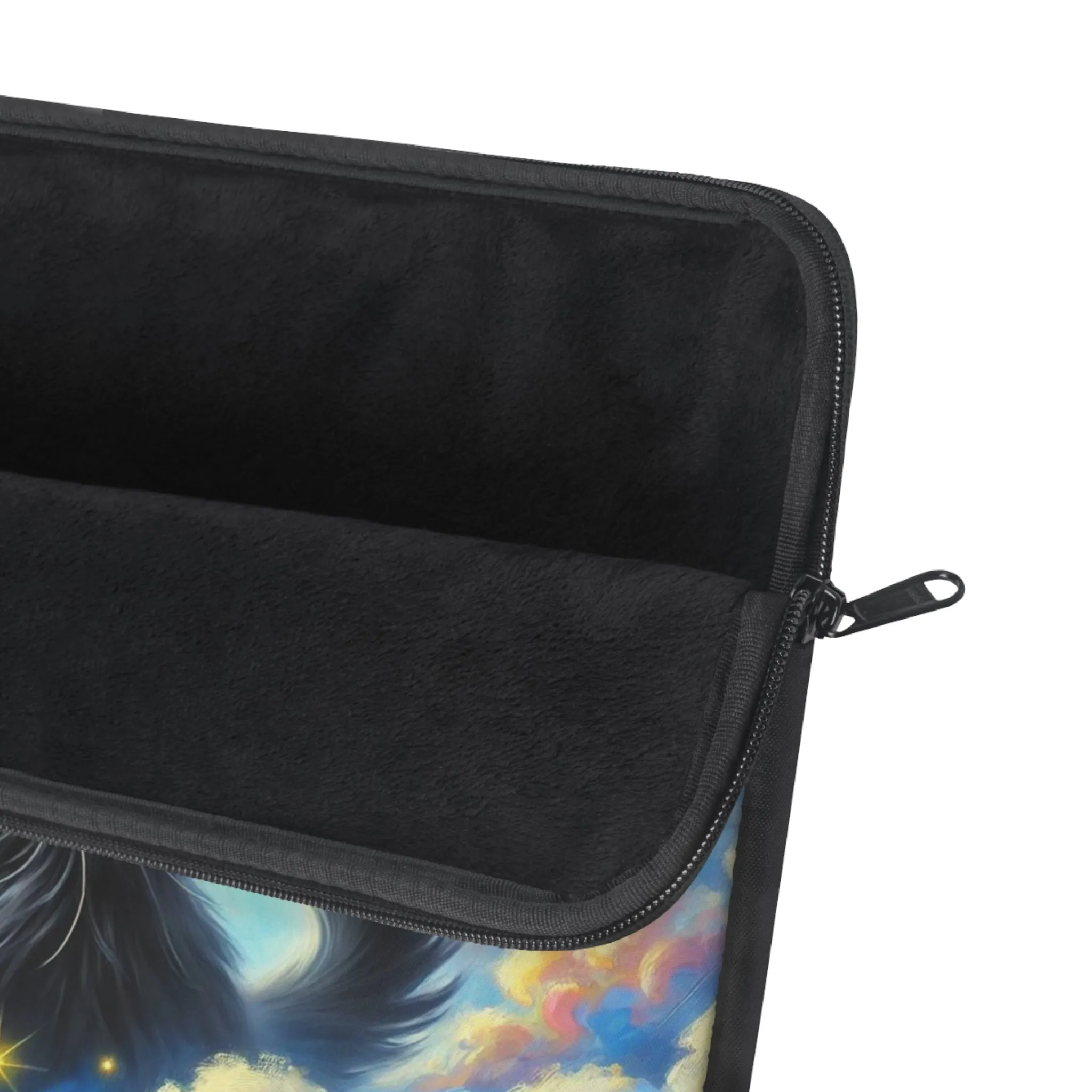 Caticorn in the Clouds - Rainbows, Cats and Unicorns - Laptop Sleeve