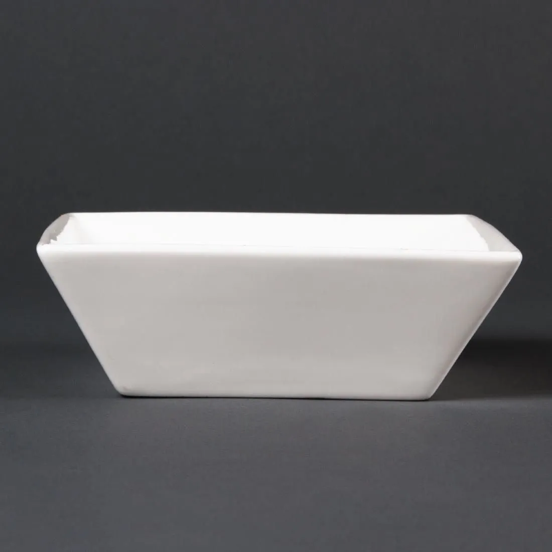 CD639 Lumina Fine China Square Bowls 140mm (Pack of 6)