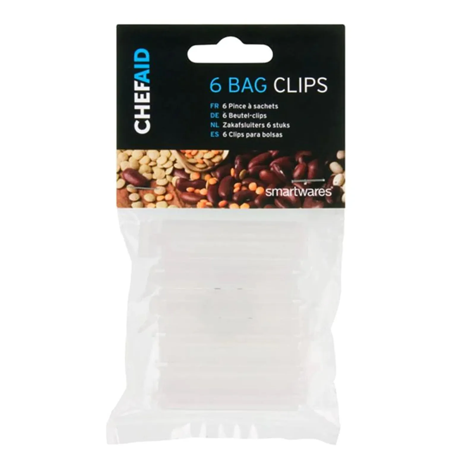 Chef Aid Bag Clips 6 Pack
