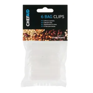 Chef Aid Bag Clips 6 Pack