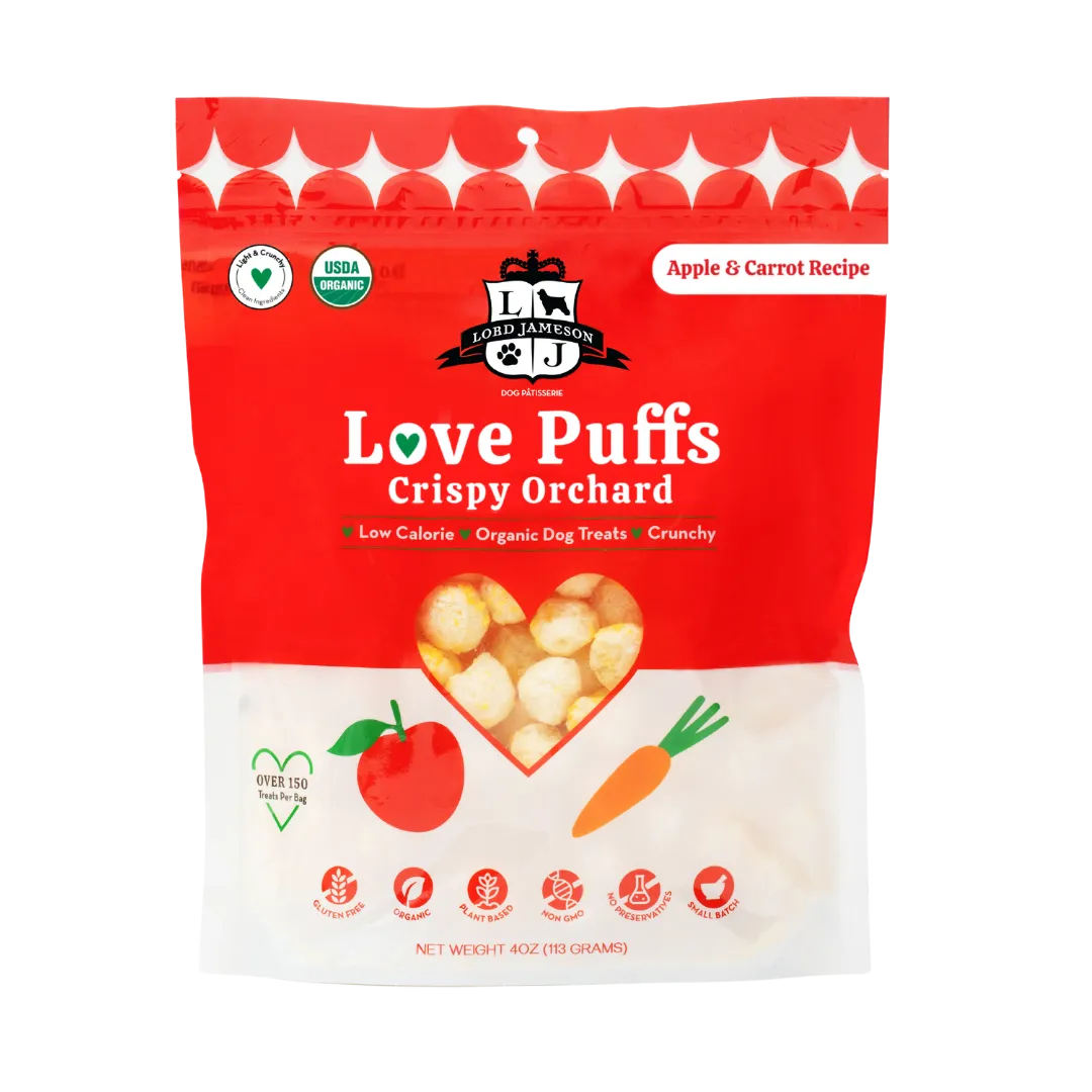 Crispy Orchard Organic Dog Treats | 4 oz