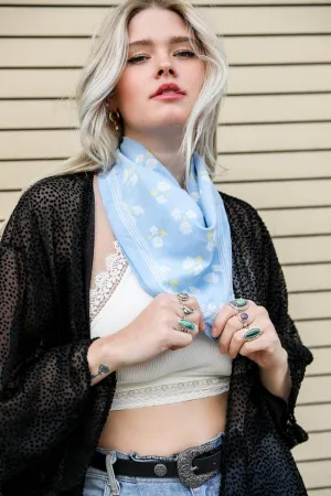 Dainty Floral Lightweight Bandana