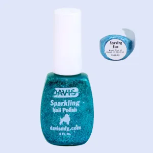 Davis Nail Polish- Sparkling Blue