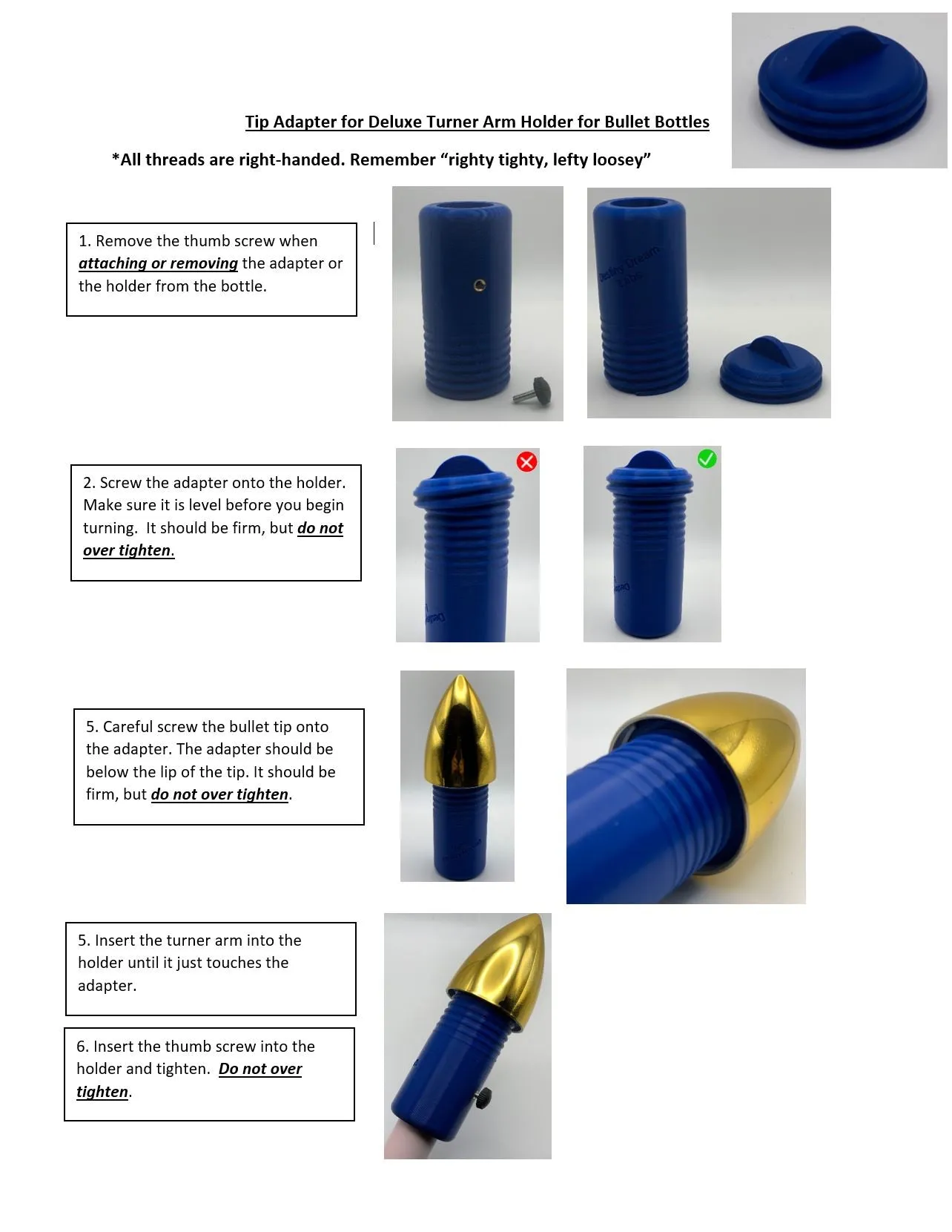 Deluxe Holder for Bullet Tumblers
