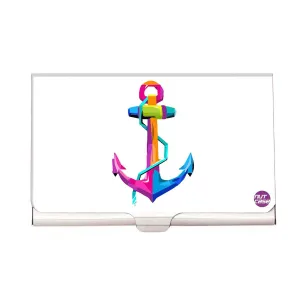 Designer Visiting Card Holder Nutcase - Anchor Cool  Art