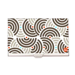 Designer Visiting Card Holder Nutcase - Semi Patterns