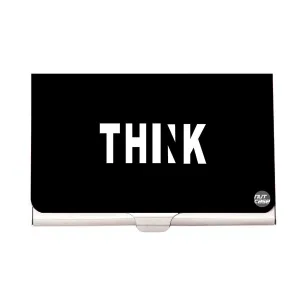 Designer Visiting Card Holder Nutcase - THINK !