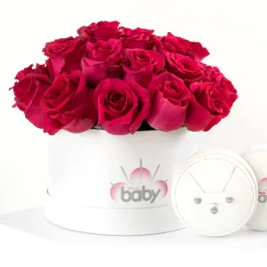 Diamond Set and Red Roses