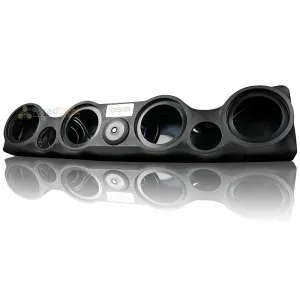 DS18 6.5" x 1.75" Overhead Bar System for TJ Jeep Intergrated RGB TJ-SBAR/BK