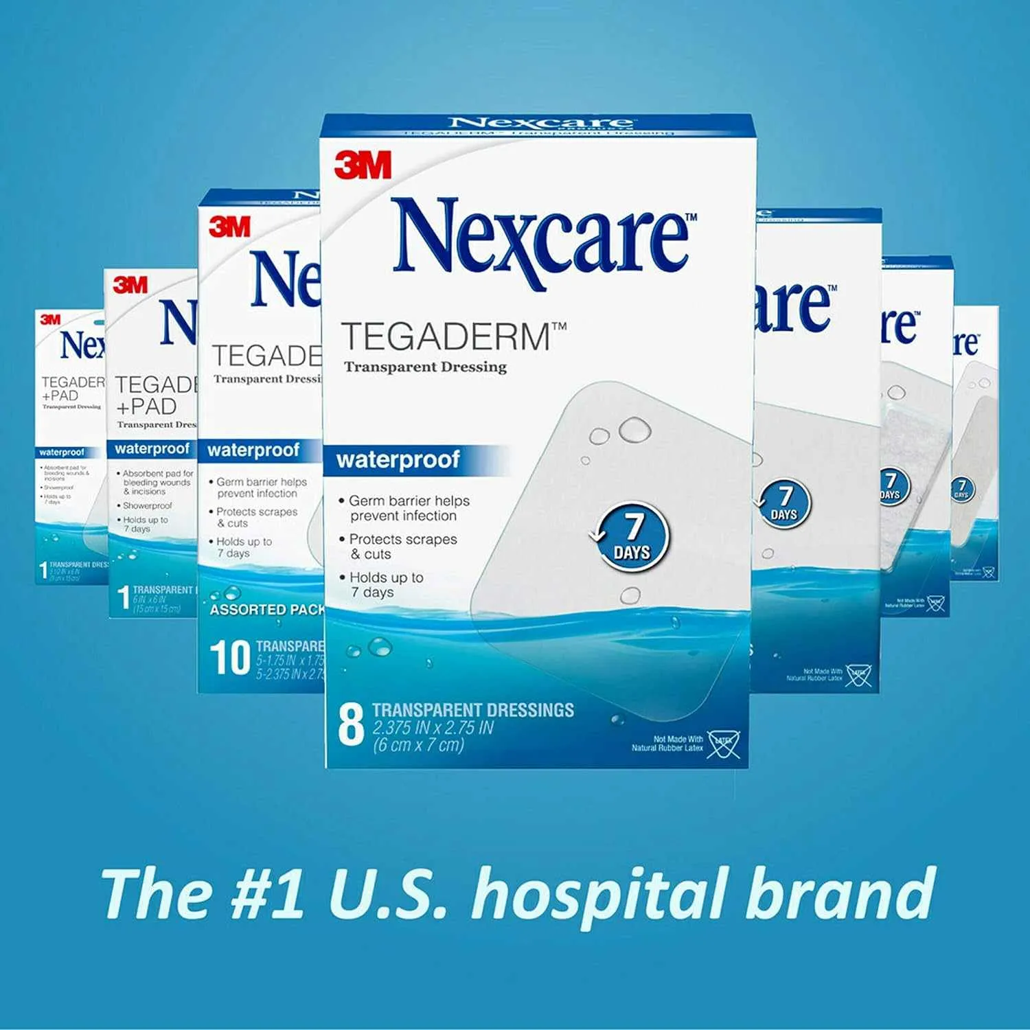 Emergency Preparedness Kit | TEGADERM WATERPROOF CLEAR DRESSING Reltek Ready Gear