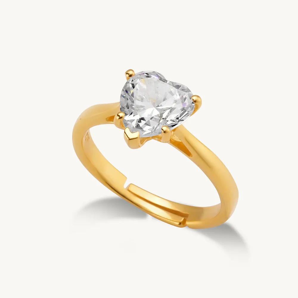 Eternal Heart Sparkle Ring