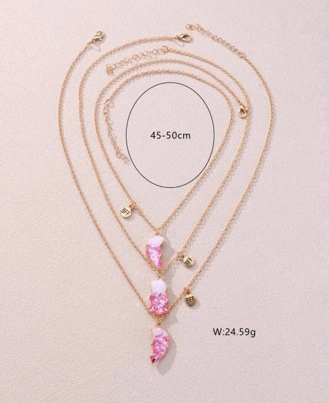 EXQUISITE BFF NECKLACE SET