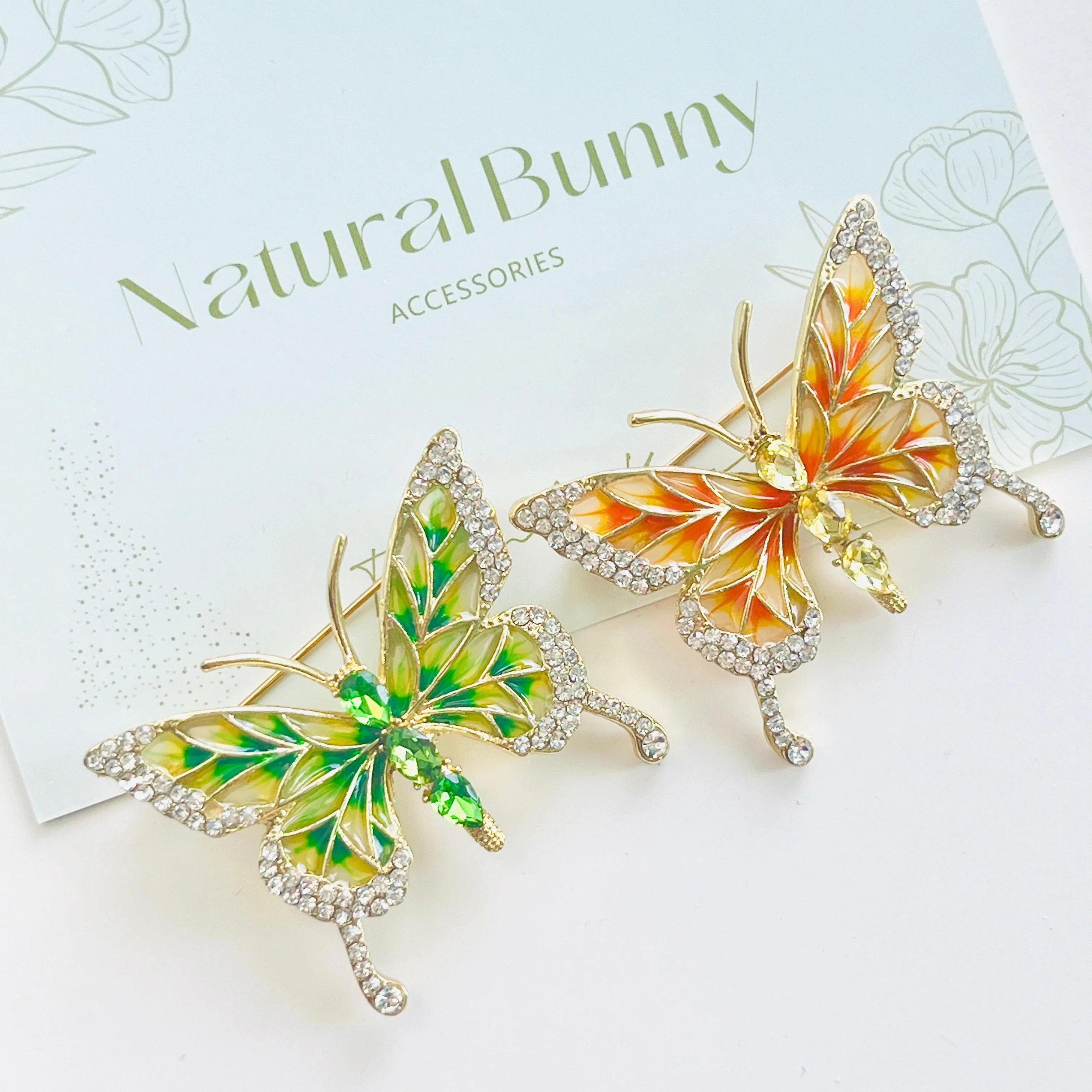 Exquisite Butterfly Brooch