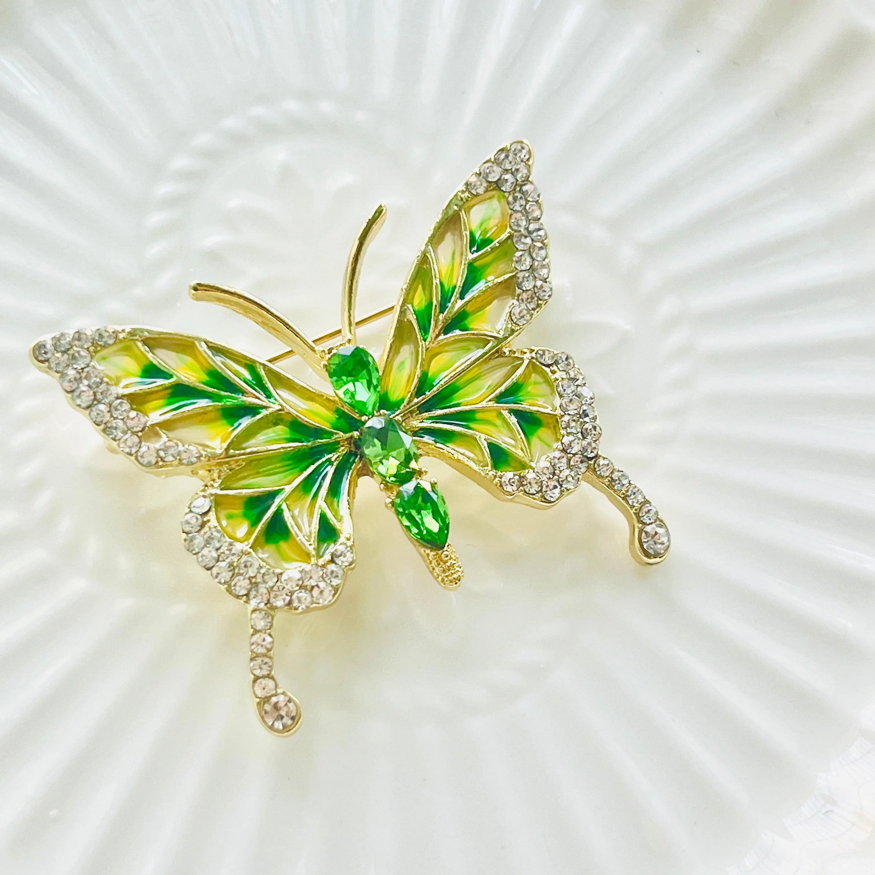 Exquisite Butterfly Brooch