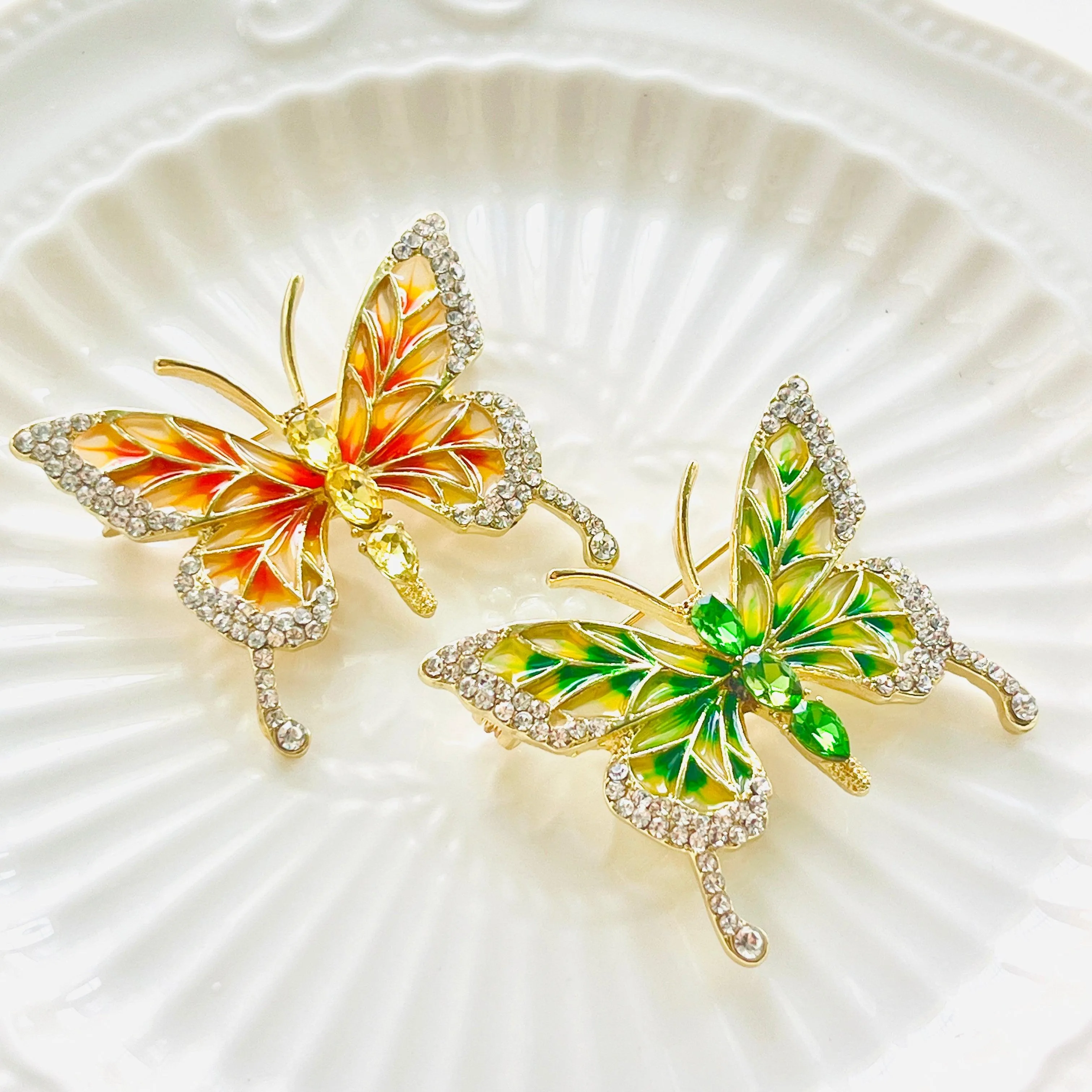 Exquisite Butterfly Brooch
