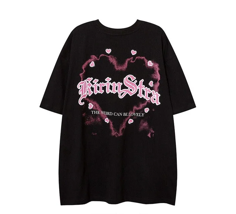 Fashion Unisex Love Portrait T-shirt
