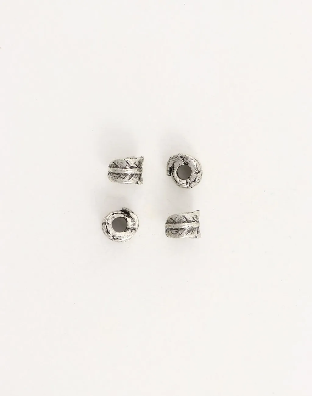 Feather Bead, 8mm, (4pcs)