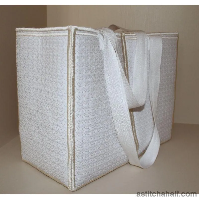 Feathers on Pearls Tote Bag