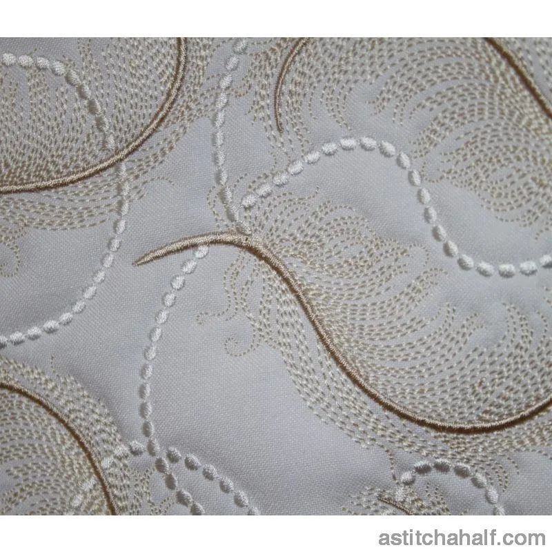 Feathers on Pearls Tote Bag