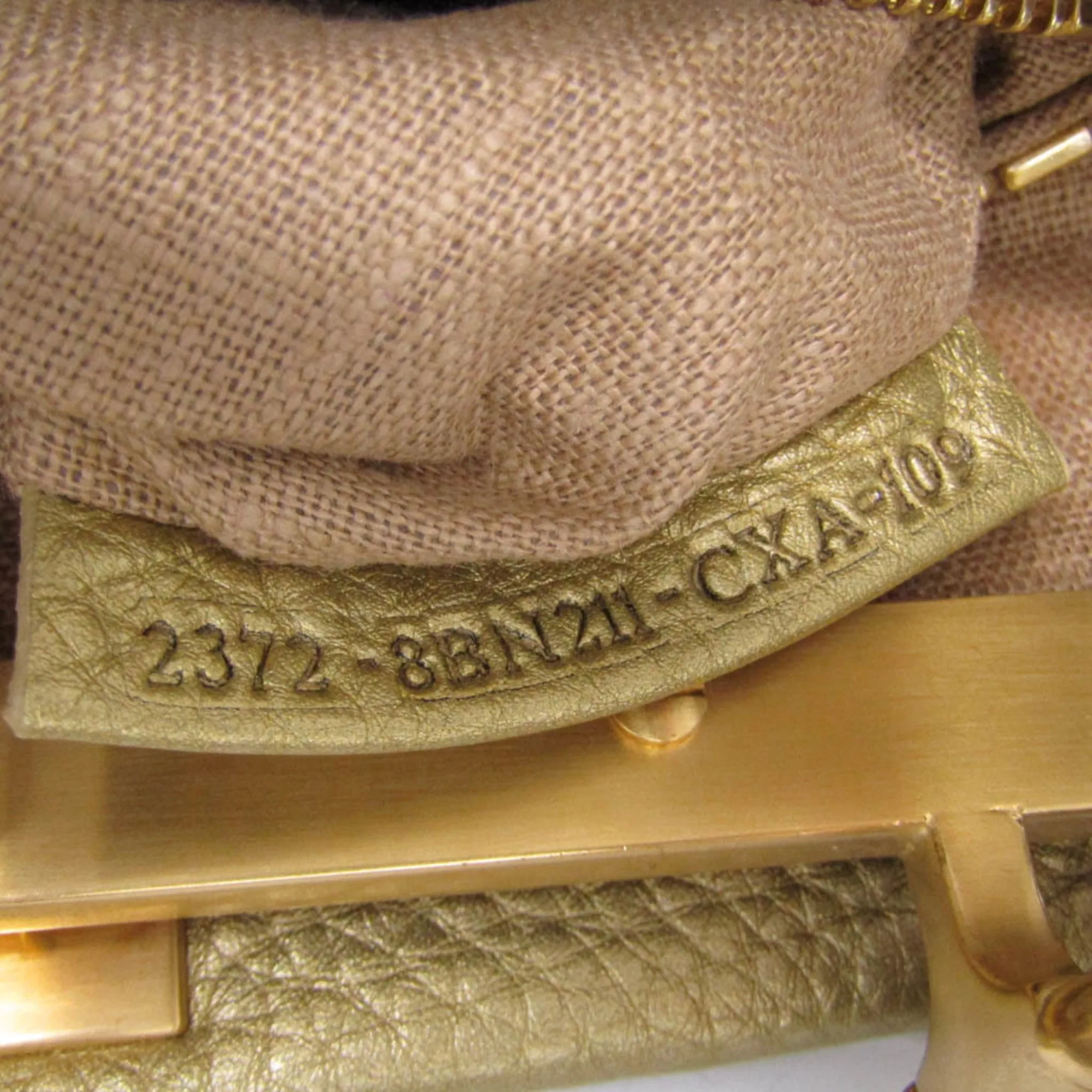 Fendi Peekaboo  Leather Shoulder Bag ()